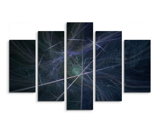 Enigma Sculpture Abstract 1021 Graphic Art Print Multi-Piece Image on Canvas