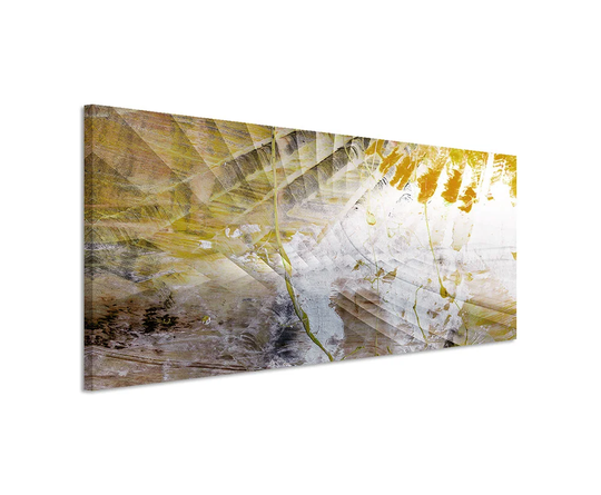 Panorama Abstract 864 Graphic Art Print on Canvas