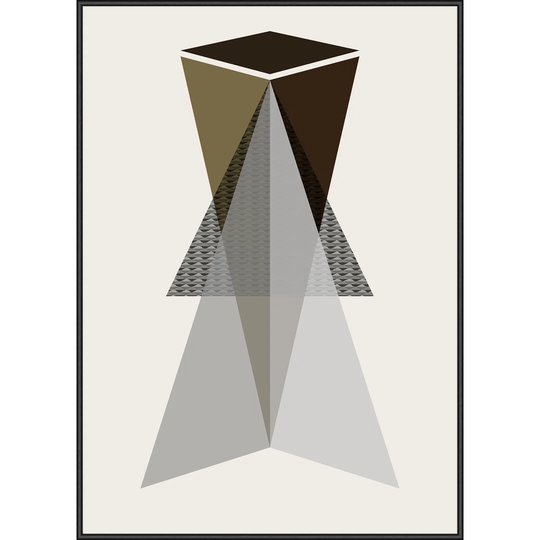 'Graphic 4' Framed Graphic Art