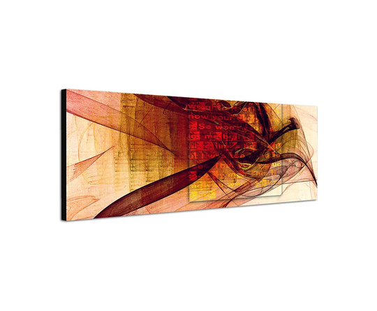 Enigma Panorama Abstract 064 Graphic Art Print on Canvas