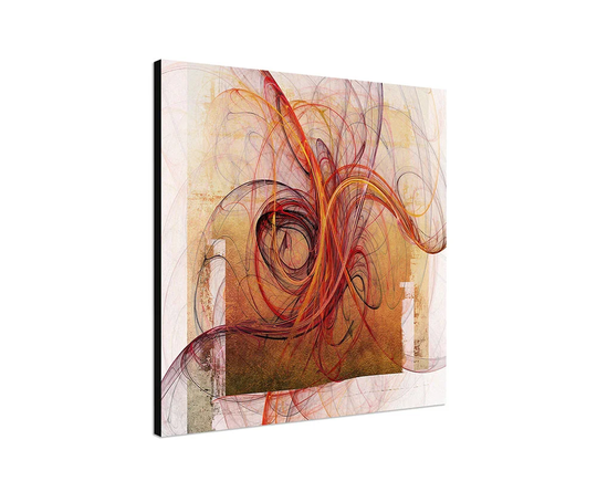Enigma Abstract 070 Graphic Art Print on Canvas