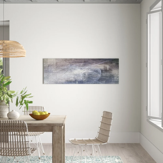 Enigma Panorama Abstract 1006 Graphic Art Print on Canvas