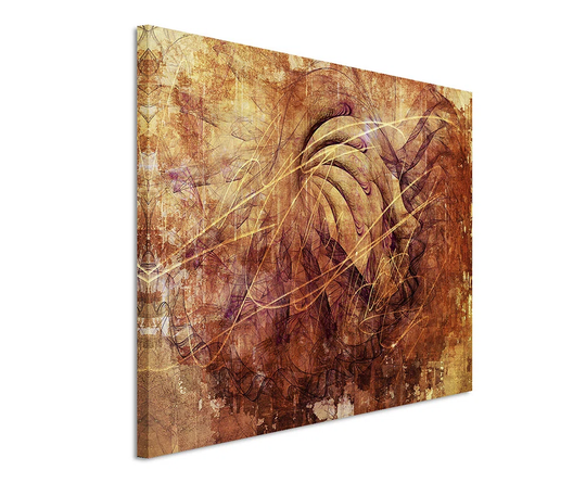 Enigma Abstract 1133 Graphic Art Print on Canvas