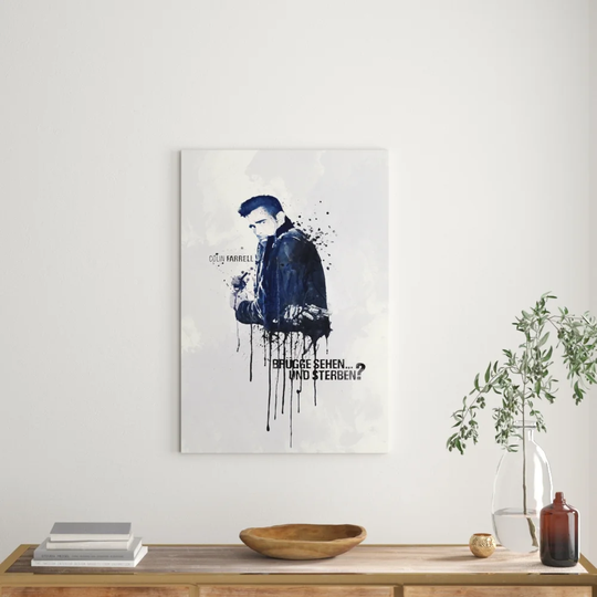 Enigma Colin Farrell Graphic Art Print on Canvas