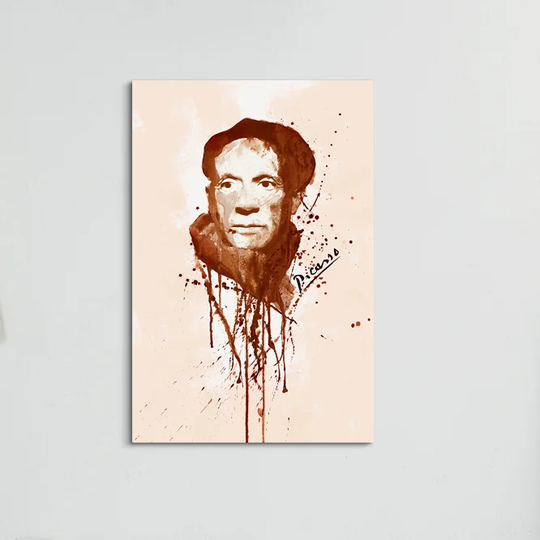 Enigma - Pablo Picasso Graphic Art Print on Canvas