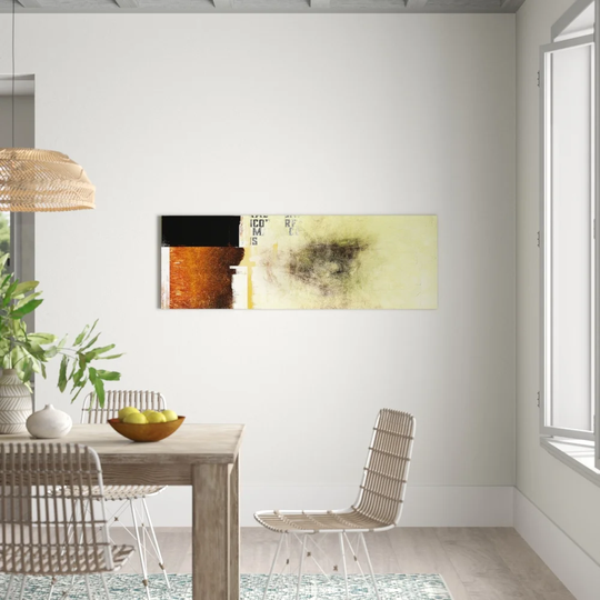 Enigma Panorama Abstract 098 Graphic Art Print on Canvas