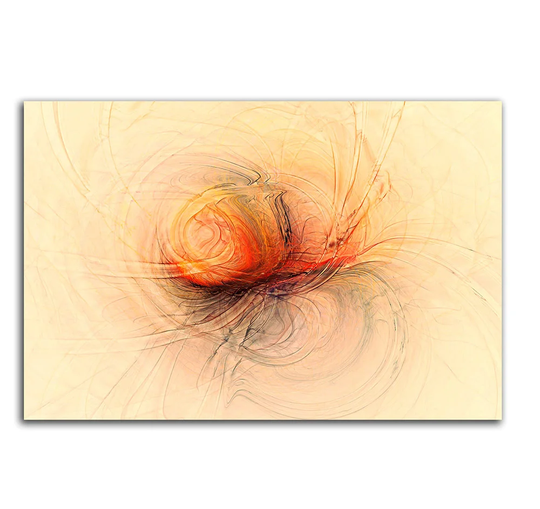 Enigma Abstract 204 Graphic Art Print on Canvas