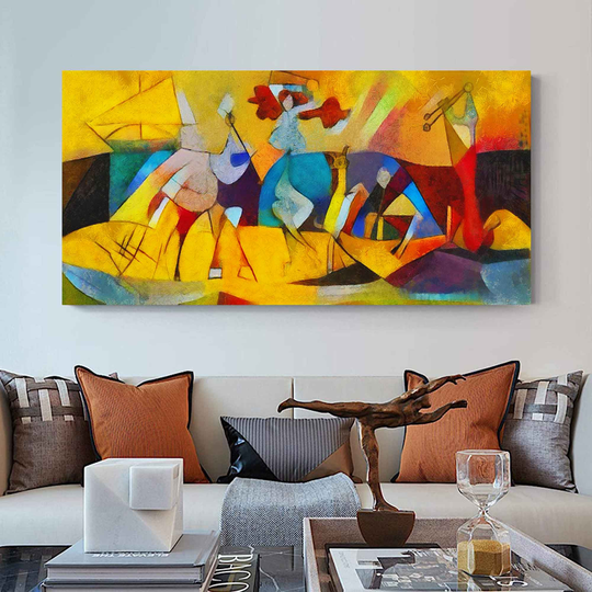 Abstract Picasso Famous Painting Modern Home Prints Canvas Print Wall Art For Living Room Decor Large