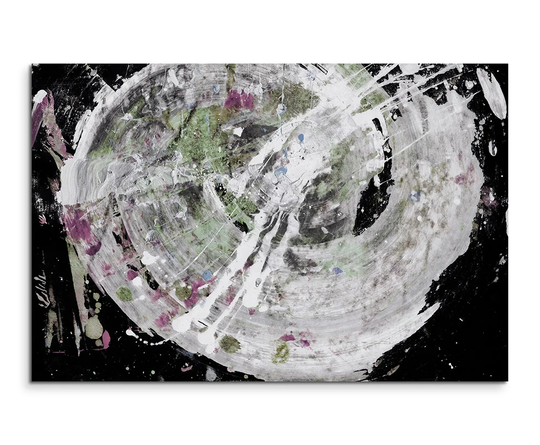 Enigma 661 Abstract Graphic Art Print on Canvas