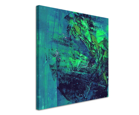 Enigma Abstract 986 Graphic Art Print on Canvas