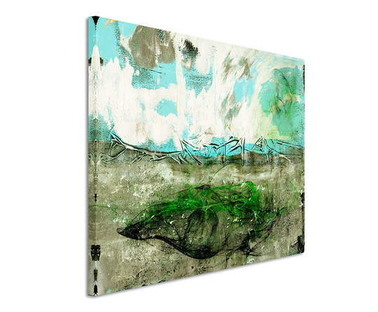 Enigma Abstract 772 Graphic Art Print on Canvas
