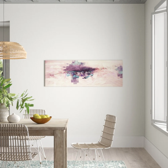 Abstract 809 - Wrapped Canvas Panoramic Graphic Art Print