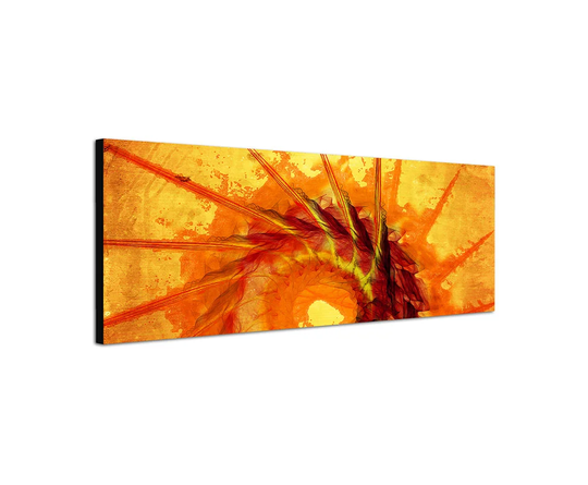 Enigma Panorama Abstract 014 Graphic Art Print on Canvas