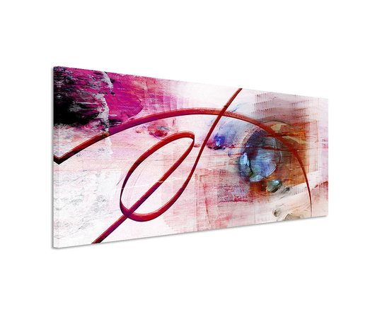 Enigma Panorama Abstract 1334 Graphic Art Print on Canvas