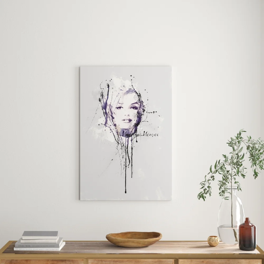 Marilyn Monroe - Wrapped Canvas Graphic Art Print on Canvas