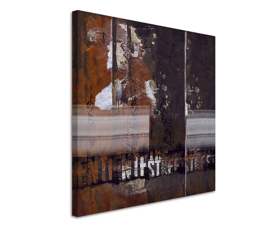 Enigma Abstract 880 Graphic Art Print on Canvas