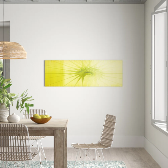 Enigma Panorama Abstract 1009 Graphic Art Print on Canvas