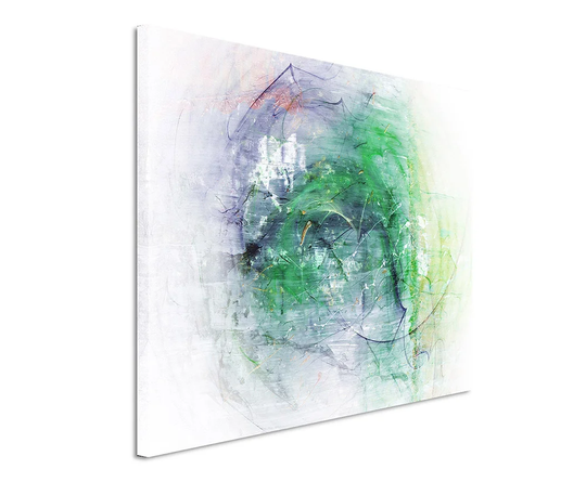 1408 Abstract Graphic Art Print on Canvas