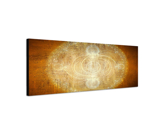 Enigma Panorama Abstract 483 Graphic Art Print on Canvas