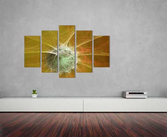 Enigma Sculpture Abstract 1144 Graphic Art Print Multi-Piece Image on Canvas