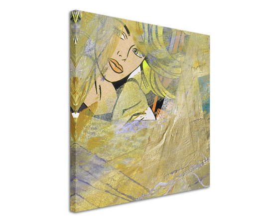 Enigma Abstract 537 Graphic Art Print on Canvas