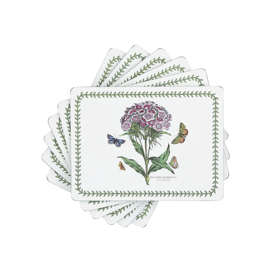 Botanic Garden 6 Piece Placemat Set