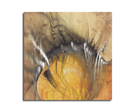 Enigma 472 Abstract Graphic Art Print on Canvas