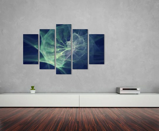 Enigma Sculpture Abstract 1299 Graphic Art Print Multi-Piece Image on Canvas