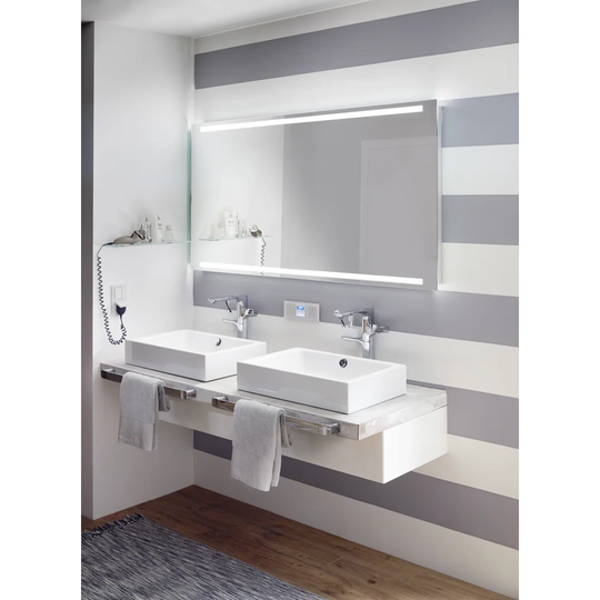Bahama Beige Metal Square Countertop Basin Bathroom Sink