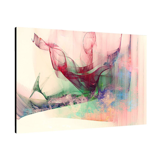229 Abstract Graphic Art Print on Canvas