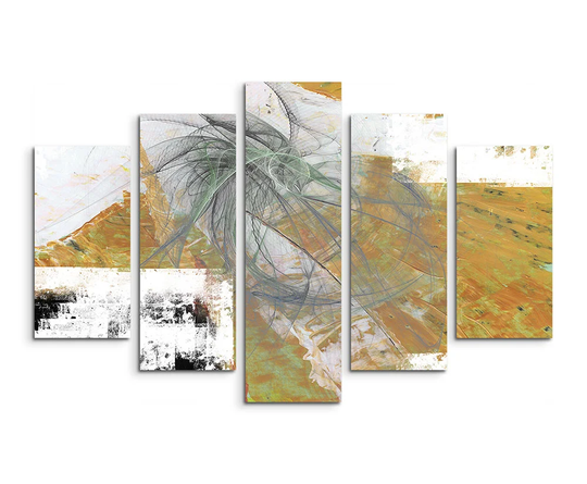Enigma Abstract 1401 Graphic Art Print Multi-Piece Image on Canvas