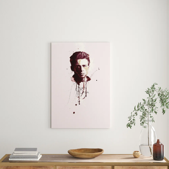Enigma James Dean III Graphic Art Print on Canvas