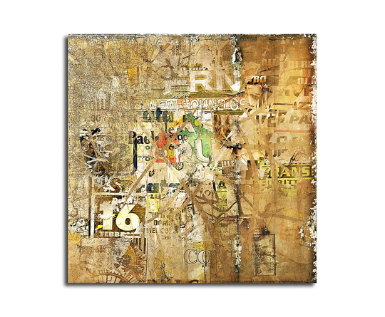 Enigma Abstract 436 Graphic Art Print on Canvas
