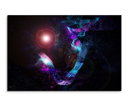 Enigma 1032 Abstract Graphic Art Print on Canvas