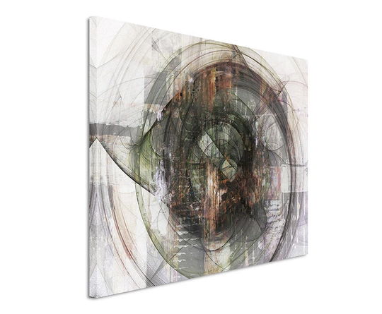 Enigma Abstract 1310 Graphic Art Print On Canvas