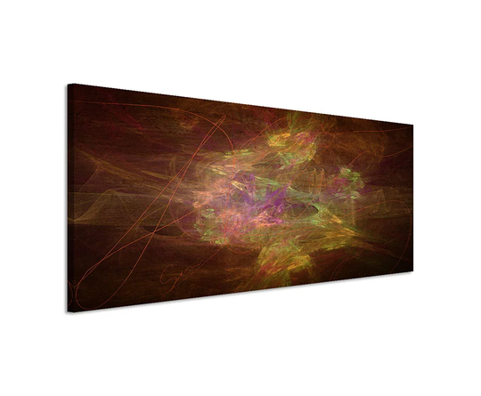 Enigma Panorama Abstract 1071 Graphic Art Print on Canvas