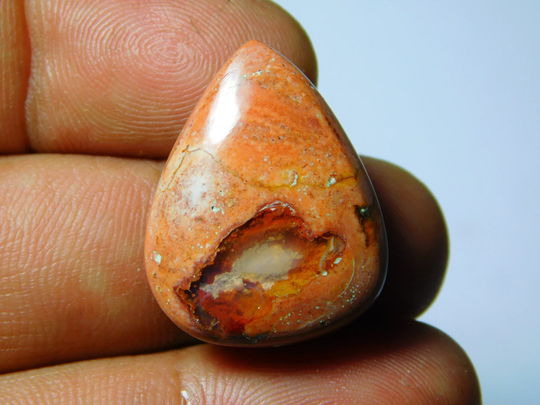 Natural Mexican Opal Gemstone Gorgeous Cabochon Excellent Quality Loose Stone 23Cts.(25x20mm