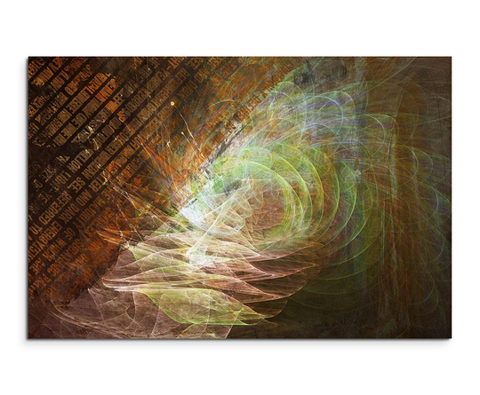 Enigma Abstract 1173 Graphic Art Print on Canvas