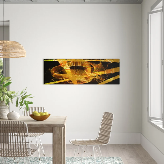 Enigma Panorama Abstract 791 Graphic Art Print on Canvas