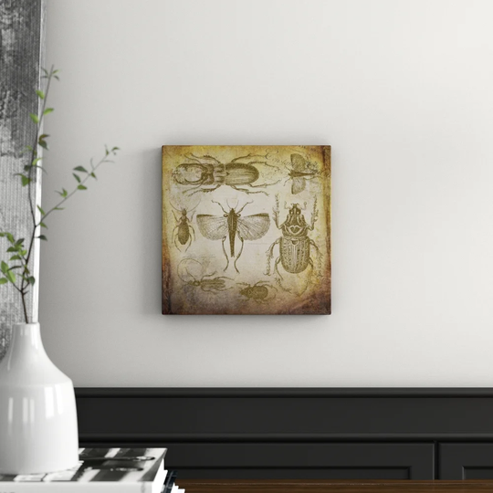 Beetle 2 Vintage by Lebens Art - Graphic Art Print