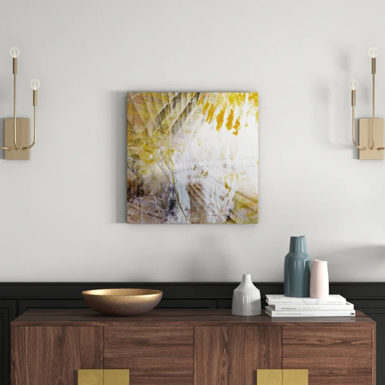 Abstract 864 - Wrapped Canvas Graphic Art Print on Canvas