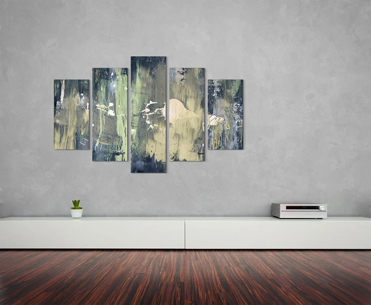 Enigma Abstract 753 Graphic Art Print Multi-Piece Image on Canvas