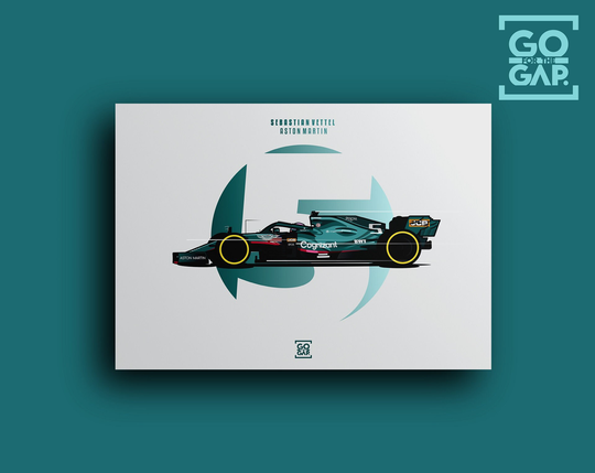 Aston Martin Amr21 - Sebastian Vettel Silverstone Gp F1 2021