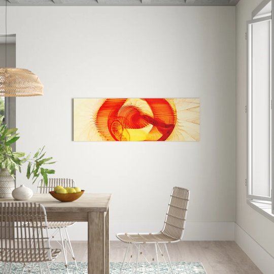 Enigma Panorama Abstract 109 Graphic Art Print on Canvas