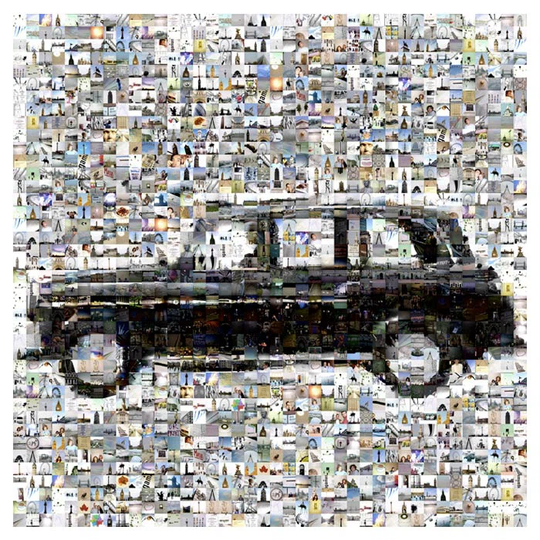 'The Mystery of a Speeding Car' by Nick Boyce Graphic Art Print