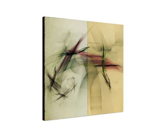 Enigma Abstract 062 Graphic Art Print on Canvas