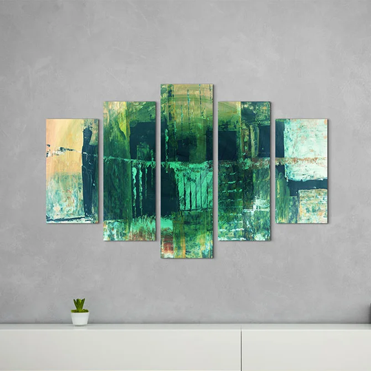 Enigma Abstract 1442 Graphic Art Print Multi-Piece Image on Canvas