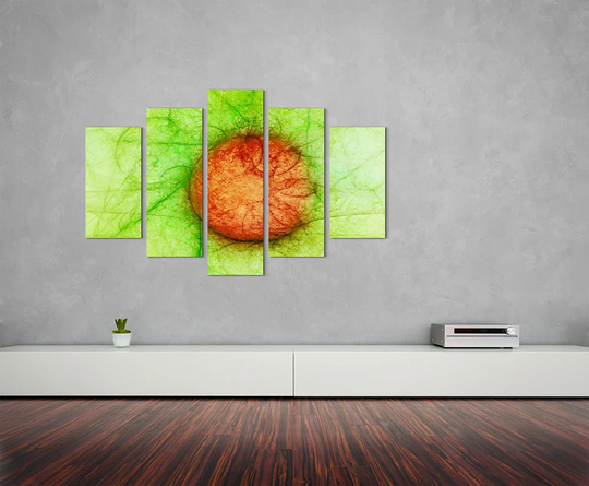 Enigma Sculpture Abstract 1141 Graphic Art Print Multi-Piece Image on Canvas