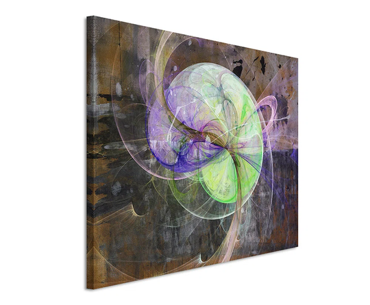 Enigma Abstract 1327 Graphic Art Print On Canvas