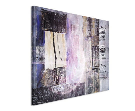 Abstract 1252 Graphic Art Print on Wrapped Canvas